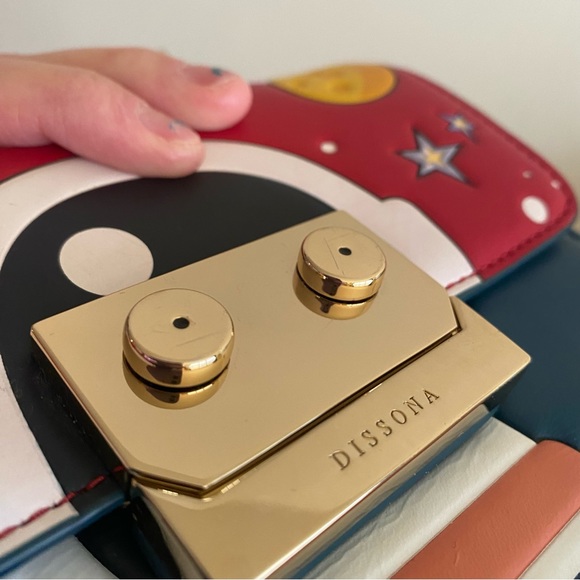 Dissona Astronaut in Space Small Bag with Crossbody Strap - Picture 7 of 7